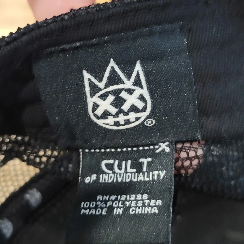 Cult of Individuality Hat Snapback Trucker Pretty Good at Bad Decisions Patch
